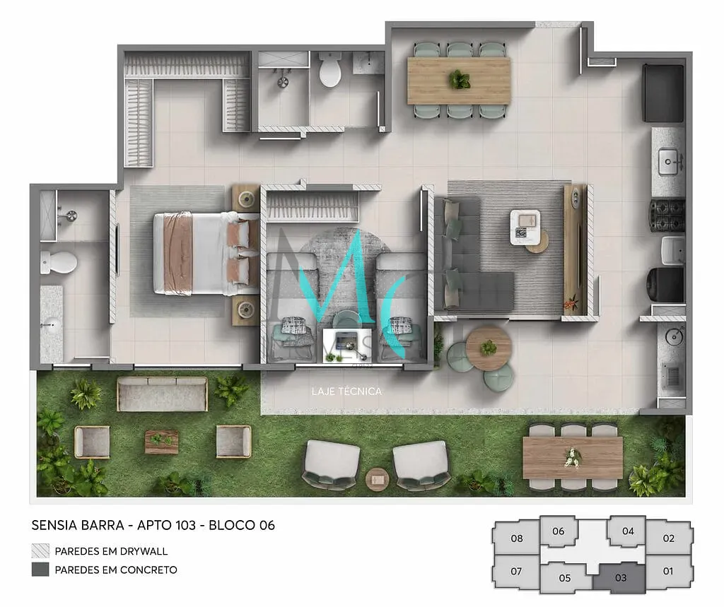 Cobertura, 2 quartos, 128 m² - Foto 23