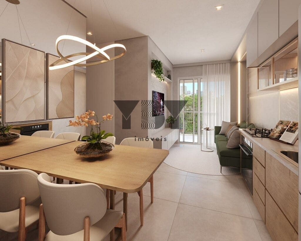 Apartamento à venda com 2 quartos, 41m² - Foto 3