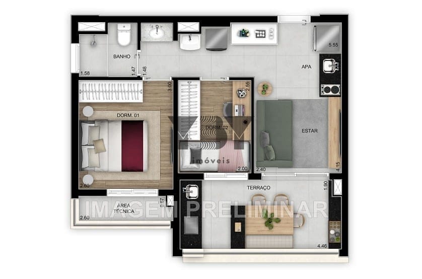 Cobertura à venda com 3 quartos, 174m² - Foto 24