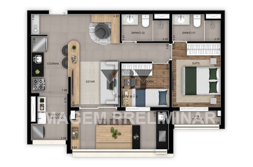 Cobertura à venda com 3 quartos, 174m² - Foto 26