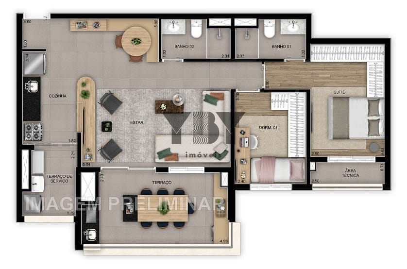Cobertura à venda com 3 quartos, 174m² - Foto 31