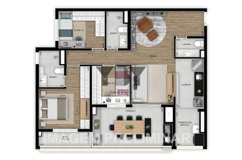 Cobertura à venda com 3 quartos, 174m² - Foto 32