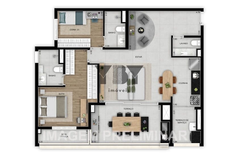 Cobertura à venda com 3 quartos, 174m² - Foto 33