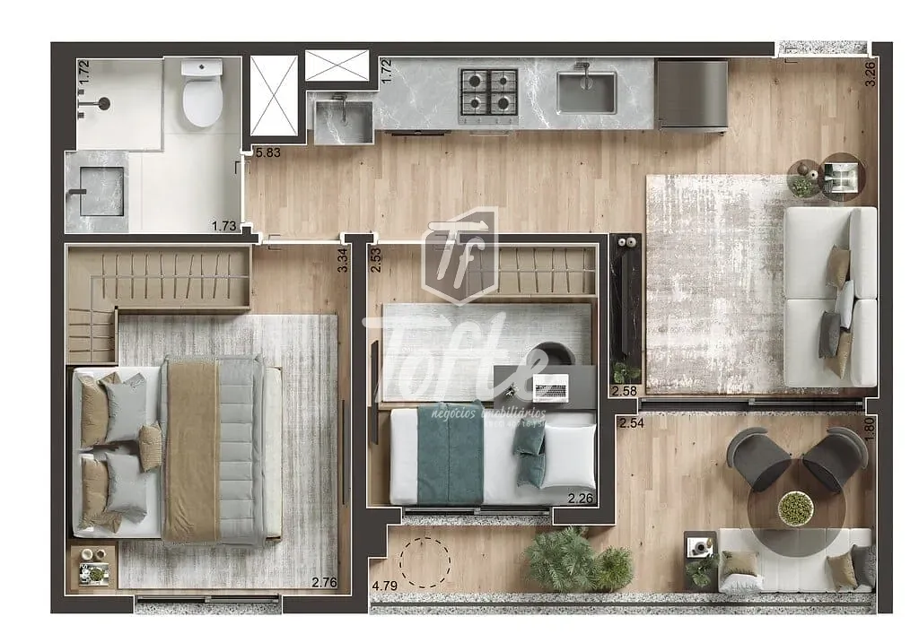 Apartamento, 2 quartos, 63 m² - Foto 20