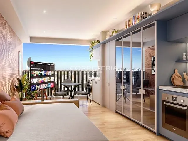 Studio 1 quarto e 1 banheiro, à venda, no bairro Moema em São Paulo
