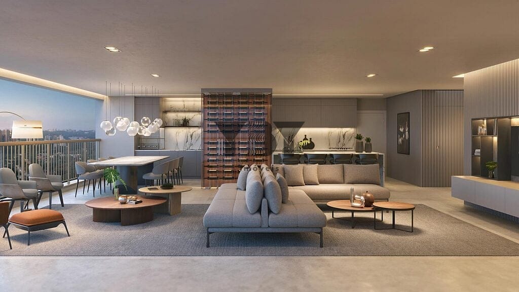 Apartamento à venda com 3 quartos, 182m² - Foto 4