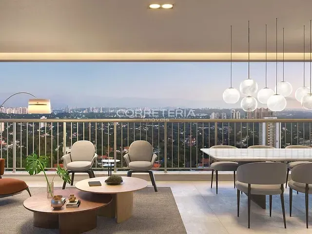 Apartamento 3 quartos e 5 banheiros, à venda, no bairro Alto de Pinheiros em São Paulo