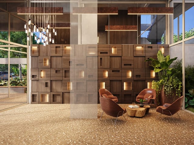 Foto do Apartamento - Apartamento à venda 1 Quarto 1 Suite 1 Vaga 57.92M² Ibirapuera São Paulo - SP | Hive Ibirapuera | Correteria Imóveis