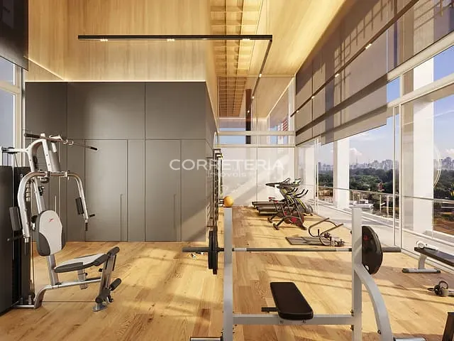 Apartamento 1 quarto e 2 banheiros, à venda, no bairro Ibirapuera em São Paulo