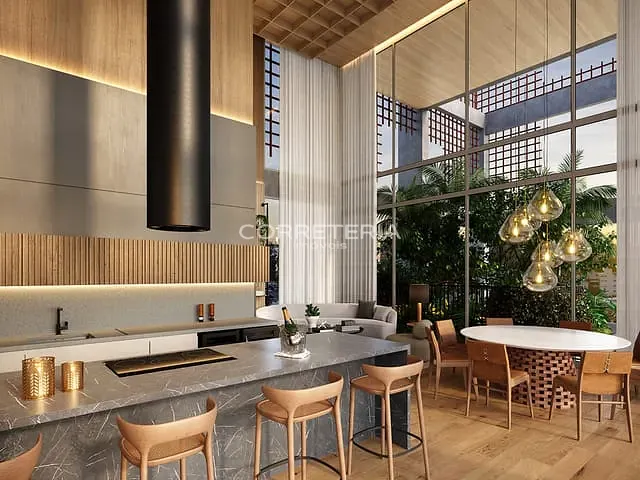Apartamento 1 quarto e 2 banheiros, à venda, no bairro Ibirapuera em São Paulo