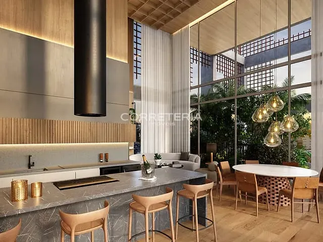 Apartamento 1 quarto e 2 banheiros, à venda, no bairro Ibirapuera em São Paulo