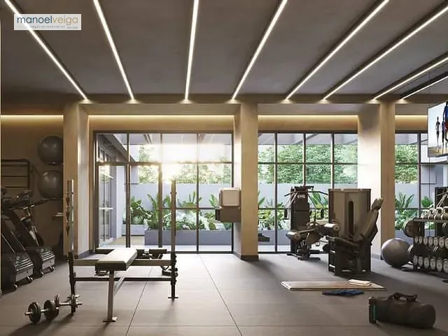 Apartamento 1 quarto e 2 banheiros, à venda, no bairro Centro Cívico em Curitiba
