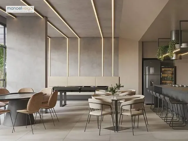 Apartamento 1 quarto e 2 banheiros, à venda, no bairro Centro Cívico em Curitiba