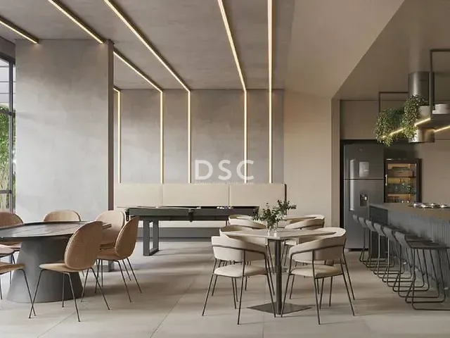 Apartamento 1 quarto e 2 banheiros, à venda, no bairro Centro Cívico em Curitiba