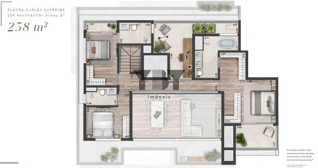 Cobertura, 3 quartos, 255 m² - Foto 32