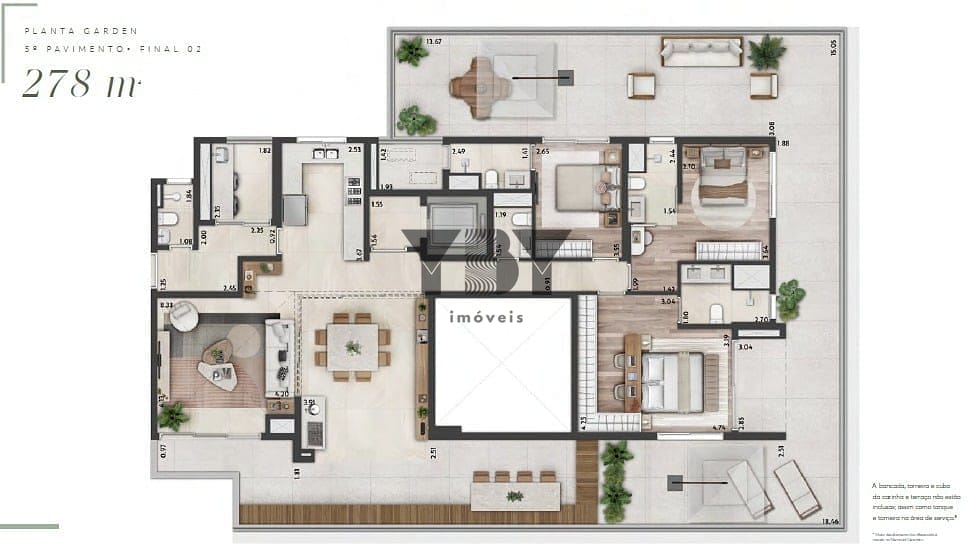 Cobertura, 3 quartos, 255 m² - Foto 33