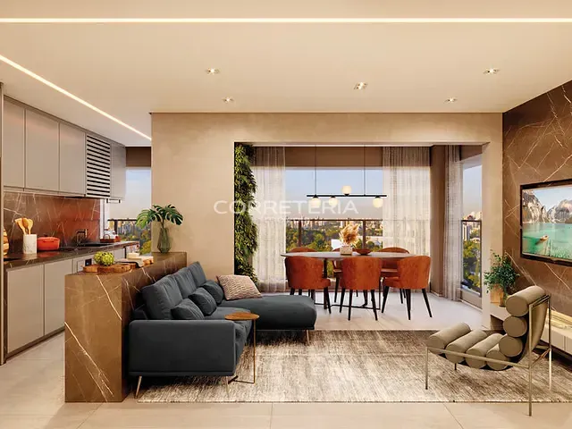 Apartamento 2 quartos e 3 banheiros, à venda, no bairro Ibirapuera em São Paulo