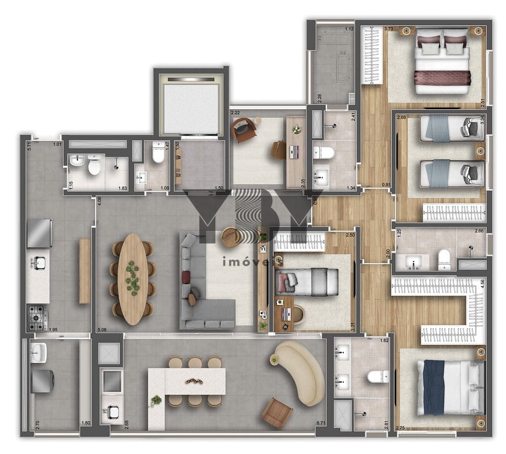 Cobertura à venda com 3 quartos, 296m² - Foto 20
