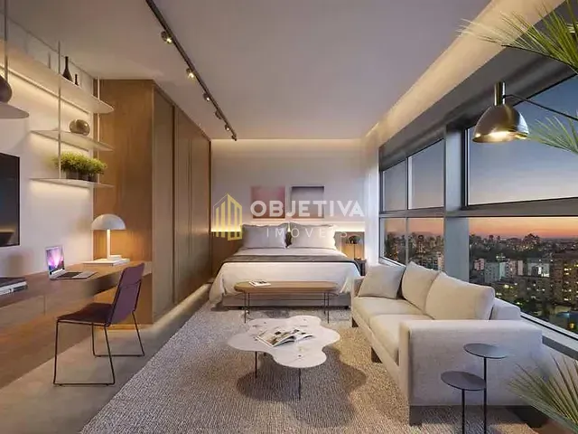 Studio 1 quarto e 1 banheiro, à venda, no bairro Azenha em Porto Alegre