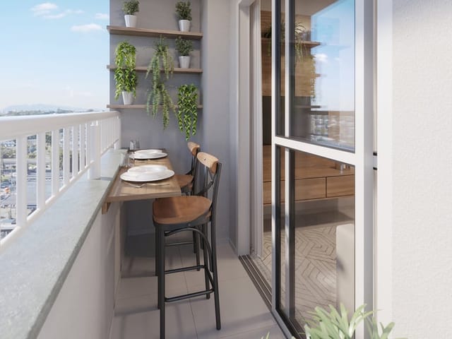 Foto do Apartamento - Apartamento à venda 2 Quartos 35.13M² Várzea da Barra Funda São Paulo - SP | Ritmos da Barra | Correteria Imóveis