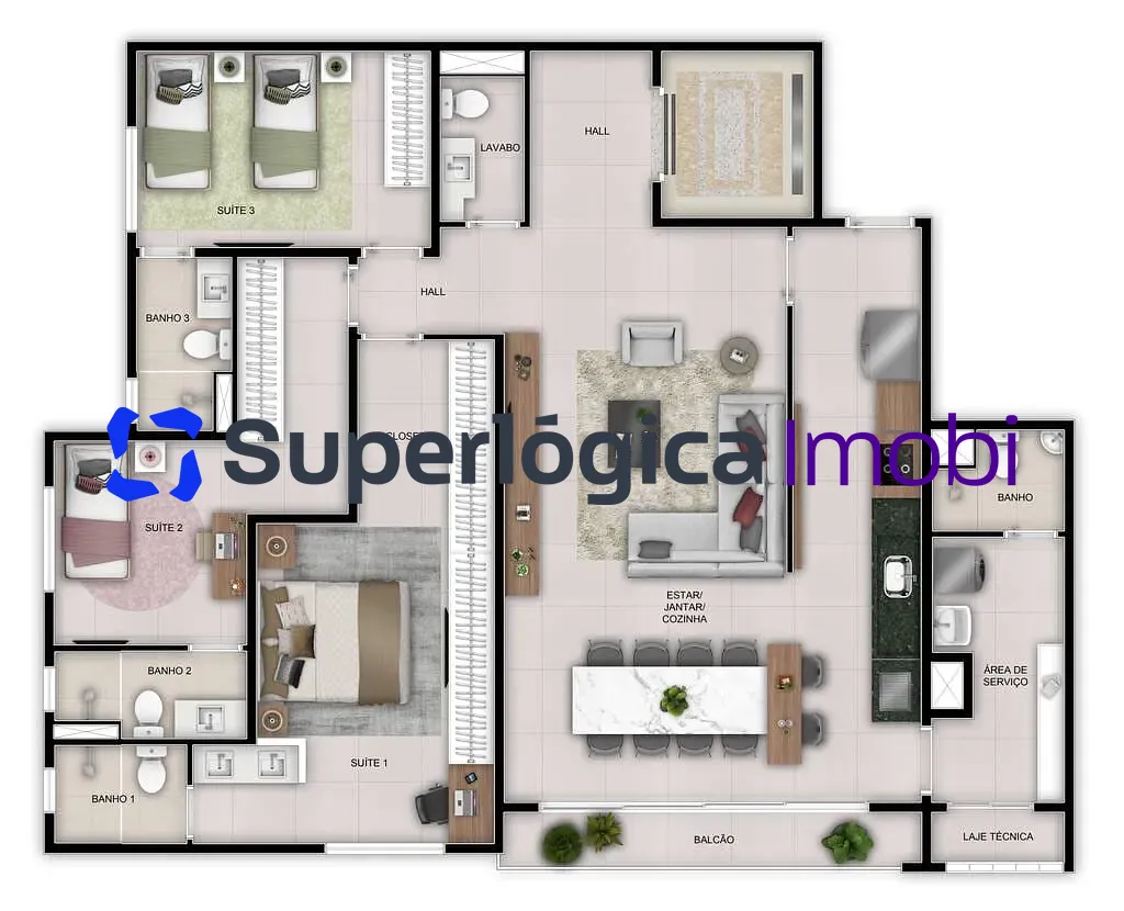 Apartamento, 3 quartos, 128 m² - Foto 24