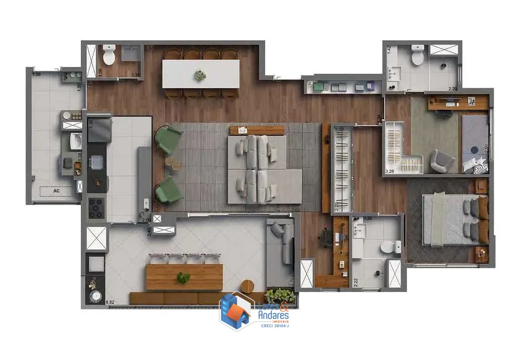 Apartamento, 2 quartos, 60 m² - Foto 47