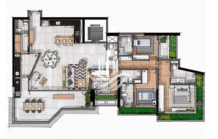 Apartamento, 4 quartos, 167 m² - Foto 40