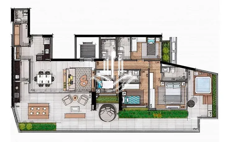 Apartamento, 4 quartos, 167 m² - Foto 41