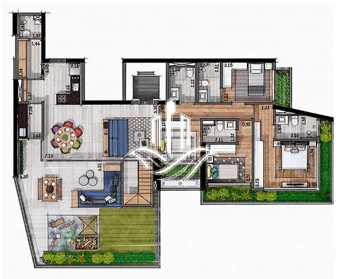 Apartamento, 4 quartos, 167 m² - Foto 43