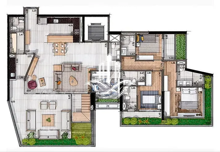 Apartamento, 4 quartos, 167 m² - Foto 44
