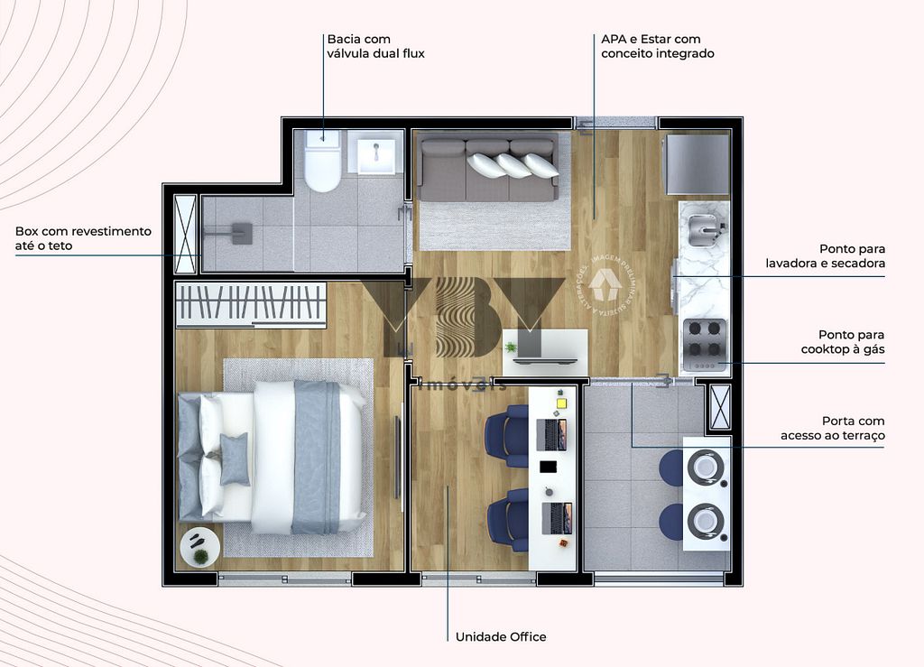 Cobertura à venda com 1 quarto, 76m² - Foto 30