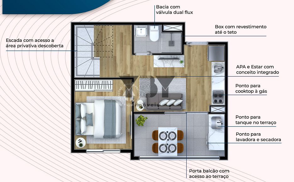 Cobertura à venda com 1 quarto, 76m² - Foto 32
