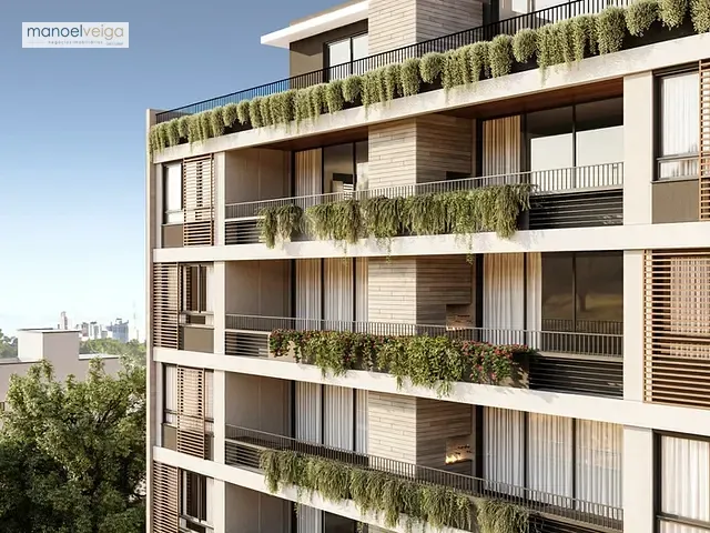 Apartamento 2 quartos e 3 banheiros, à venda, no bairro Ahú em Curitiba