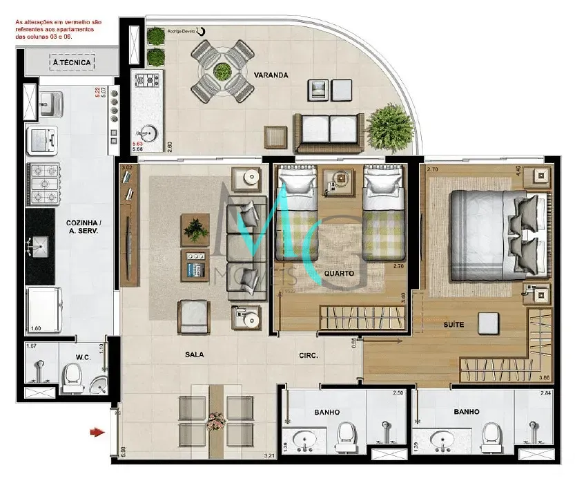 Apartamento, 3 quartos, 115 m² - Foto 24