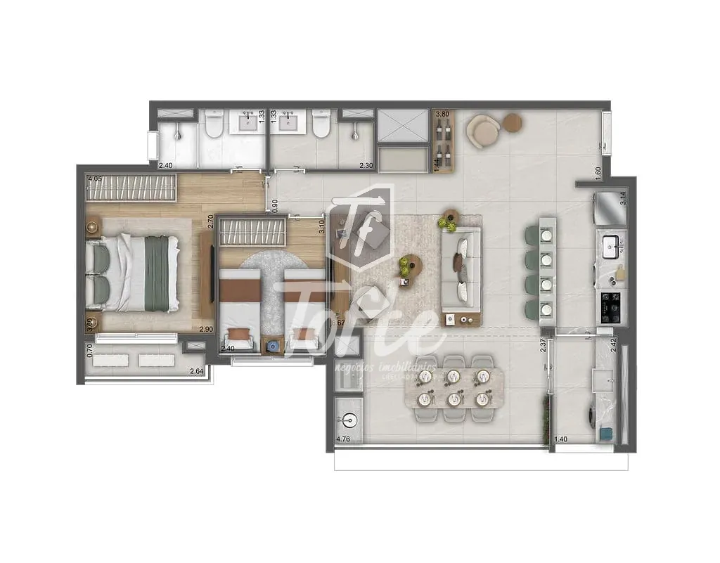 Apartamento, 3 quartos, 119 m² - Foto 27