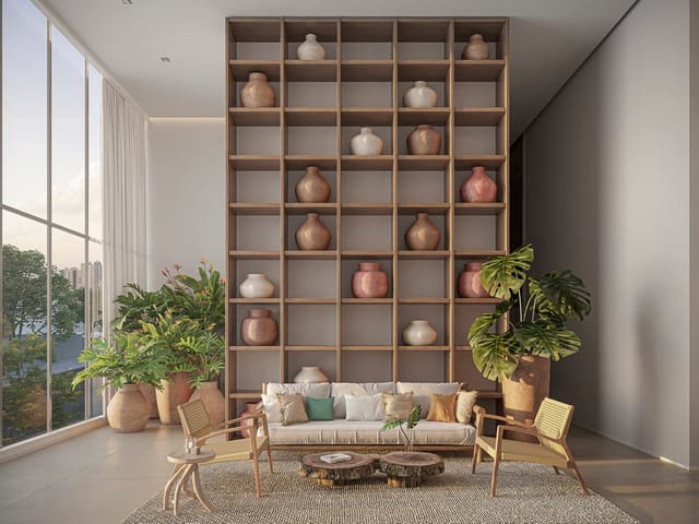 Foto do Apartamento - Apartamento à venda 3 Quartos 1 Suite 1 Vaga 83.3M² Pinheiros São Paulo - SP | Essência Brasileira - Residencial | Correteria Imóveis