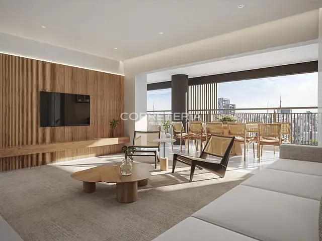 Apartamento 4 quartos e 6 banheiros, à venda, no bairro Pinheiros em São Paulo