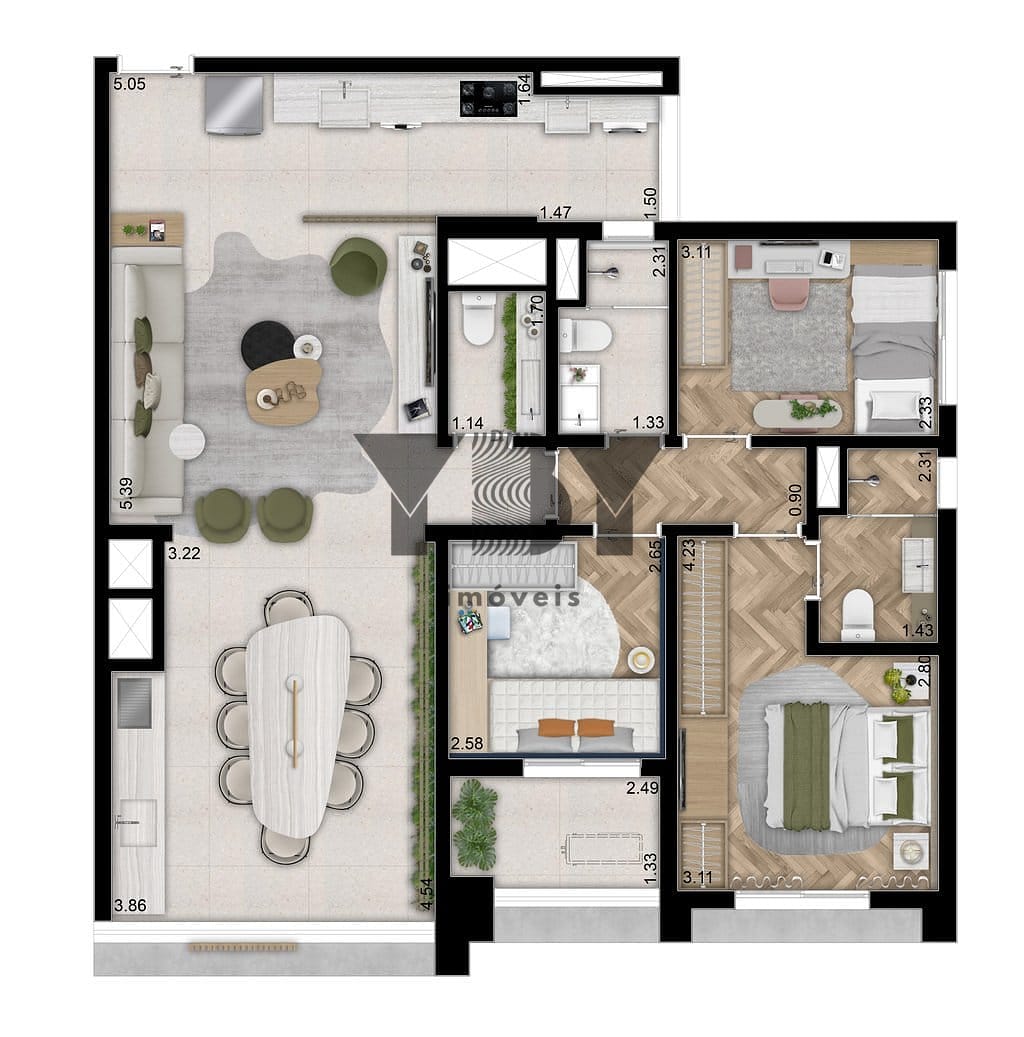 Cobertura à venda com 4 quartos, 191m² - Foto 24