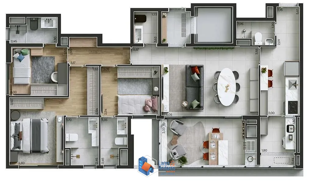 Apartamento, 2 quartos, 70 m² - Foto 21