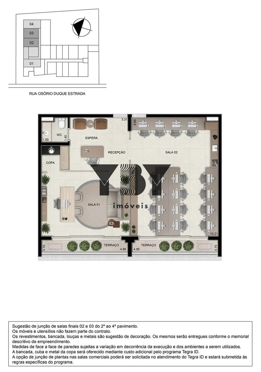 Sala-Conjunto, 43 m² - Foto 13