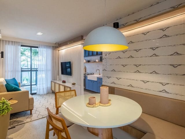 Foto do Apartamento - Apartamento à venda 2 Quartos 1 Suite 1 Vaga 55.63M² Recreio dos Bandeirantes Rio de Janeiro - RJ | Orla Recreio Reserva | MG IMÓVEIS