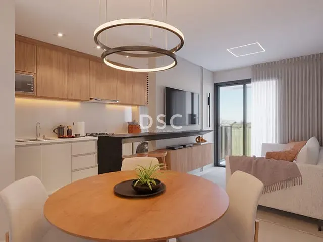 Apartamento 2 quartos e 2 banheiros, à venda, no bairro Mossunguê em Curitiba