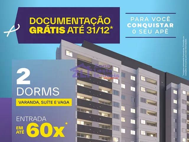 Apartamento 2 quartos e 2 banheiros, à venda, no bairro Penha de França em São Paulo