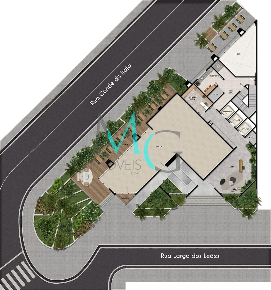 Apartamento, 1 quarto, 47 m² - Foto 44