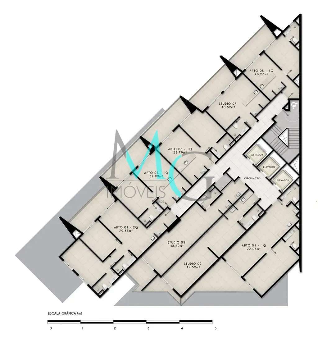 Apartamento, 1 quarto, 40 m² - Foto 40