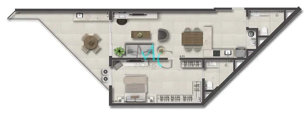 Apartamento, 1 quarto, 40 m² - Foto 63