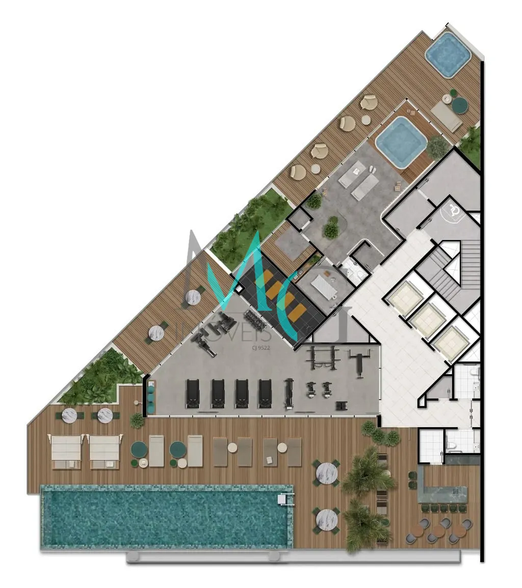 Apartamento, 1 quarto, 66 m² - Foto 43
