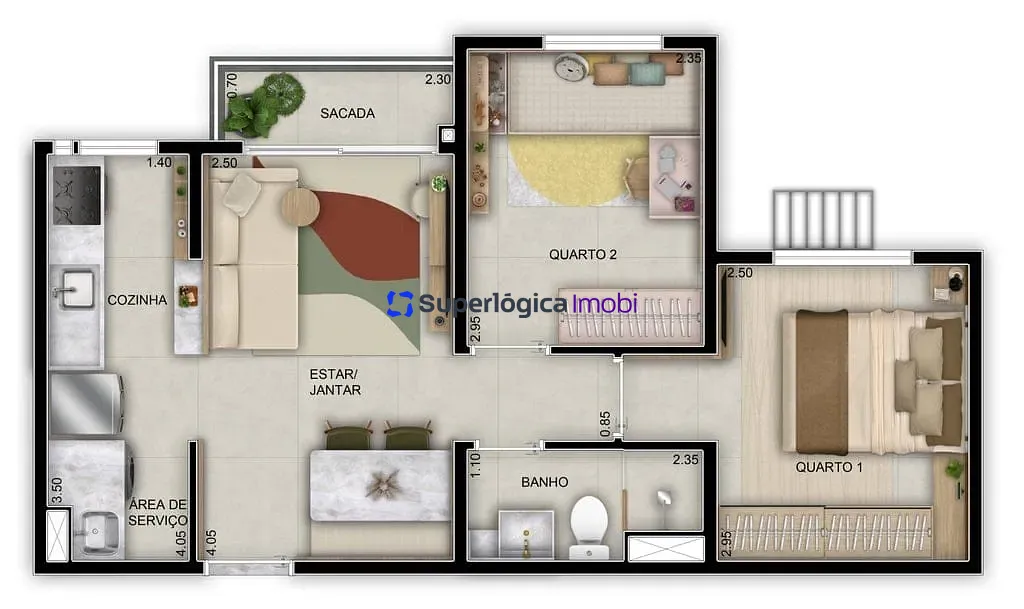 Apartamento, 3 quartos, 61 m² - Foto 17