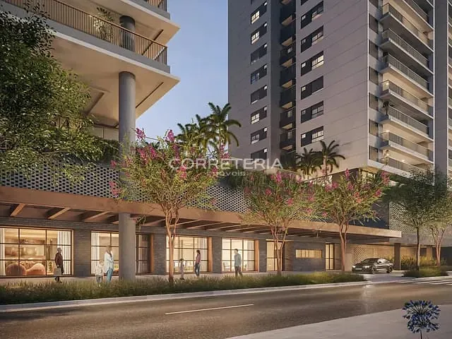 Apartamento 4 quartos e 5 banheiros, à venda, no bairro Brooklin Novo em São Paulo