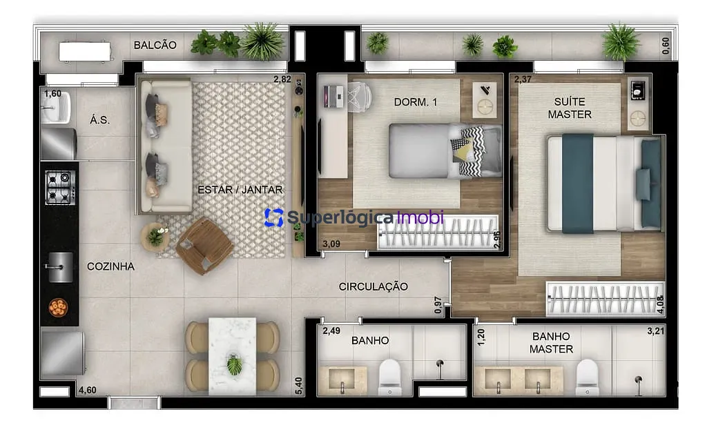 Apartamento, 3 quartos, 100 m² - Foto 27